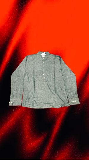kemeja grey