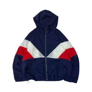 GU Vintage Sportswear Windbreaker Pria black red
