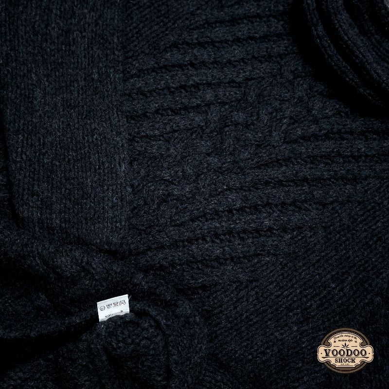 VOODOO - 355 - Vintage Oversize Classic Cable Pattern Knit, foto 4