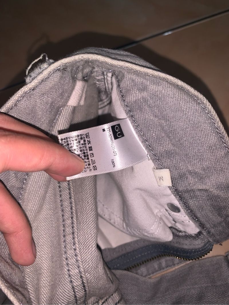 jeans straight fit grey, foto 3