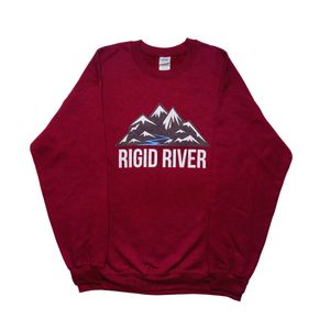 Gildan Streetwear Casual Sweater Pria burgundy