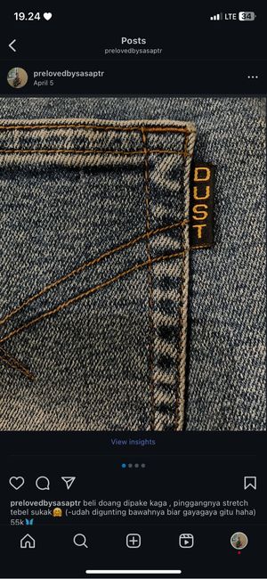 dust jeans