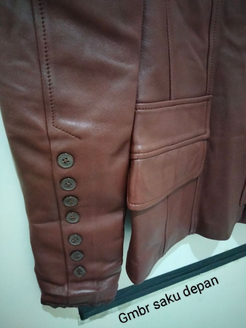 Jaket Kulit Wanita Size M, foto 2