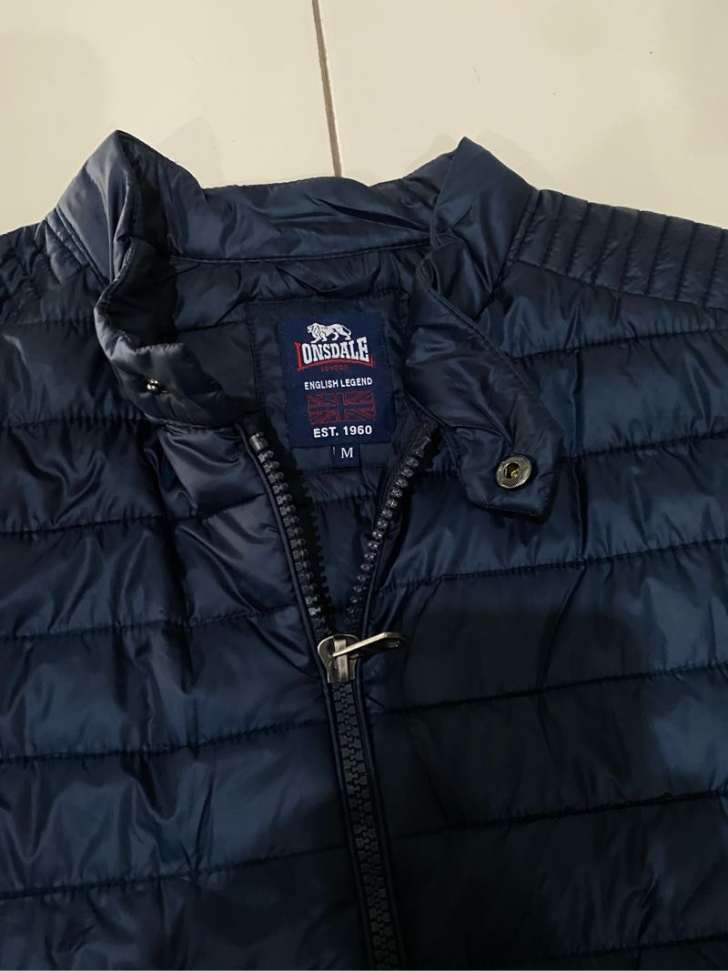Down jacket lonsdale navy, foto 3