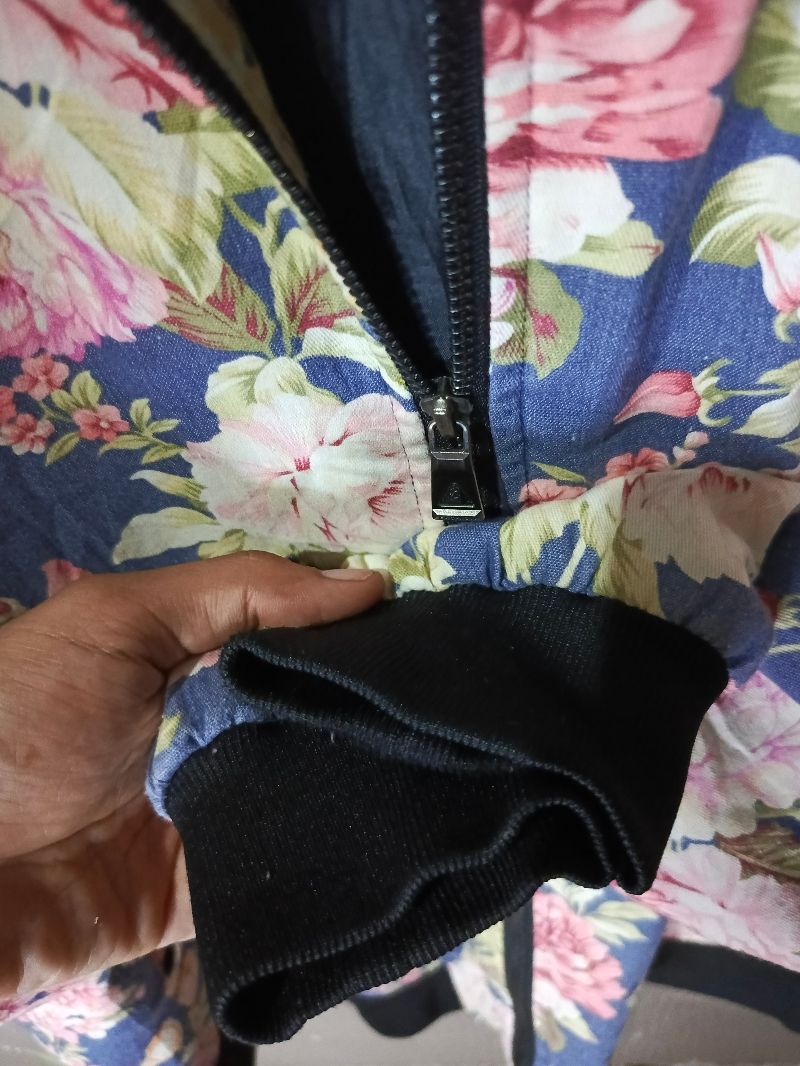 Bershka flowers bomber jacket, foto 5