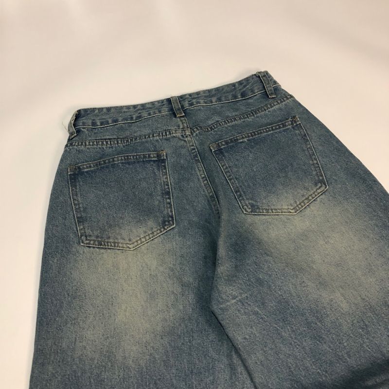 blue wash baggy jeans, foto 7
