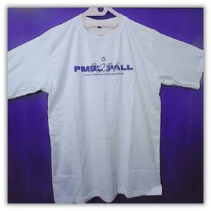 Casual T-shirt Pria white