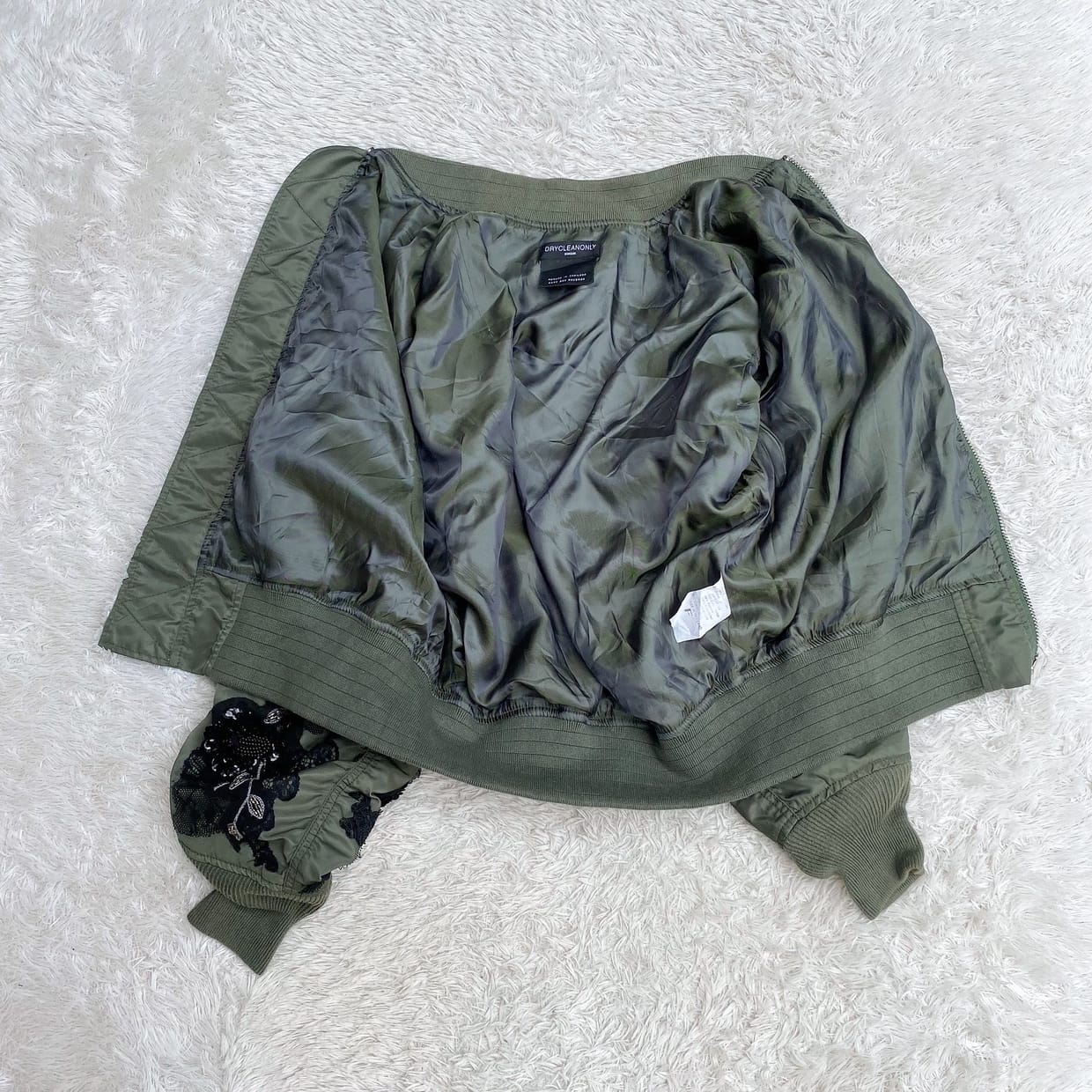 Gorpcore Indie Bomber jacket Pria green, foto 4