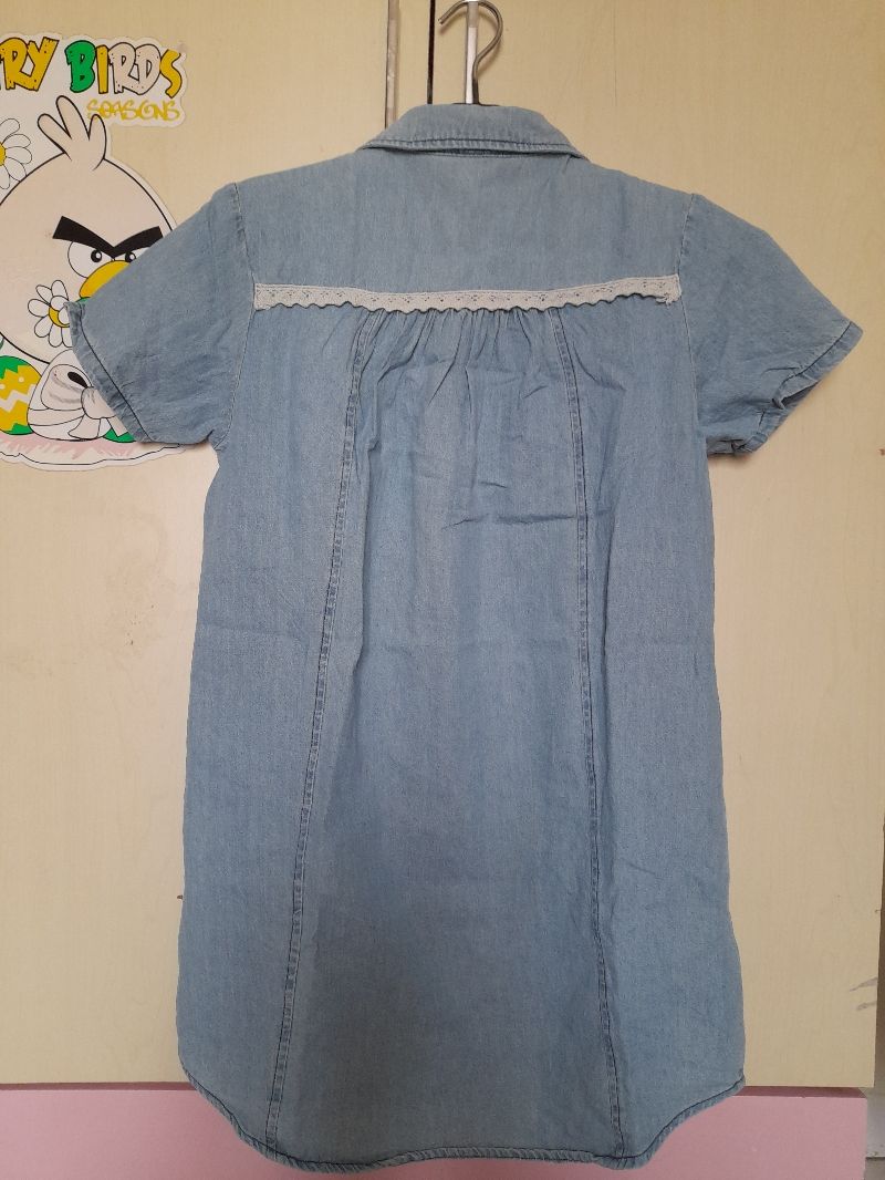 Kemeja Biru lengan pendek, foto 2