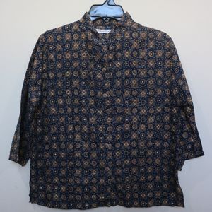 Blouse Wanita navy