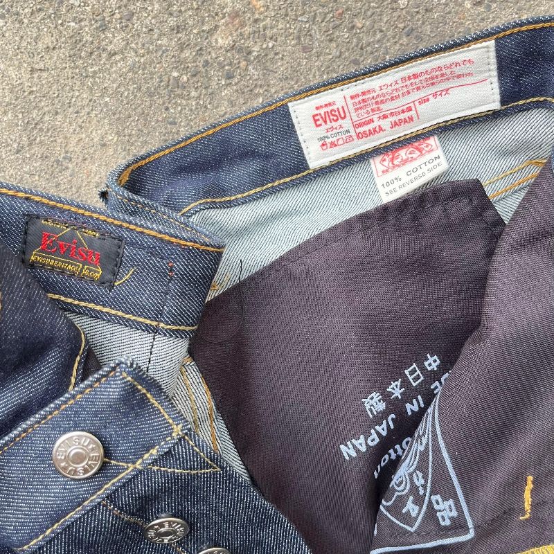 Evisu Multi pocket selvedge, foto 3