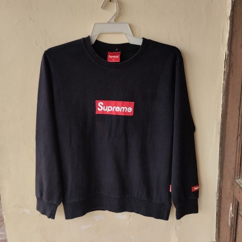Supreme Track Crewneck スウェット トレーナー 刺繍ロゴ Crewneck Supreme Supreme Crewneck