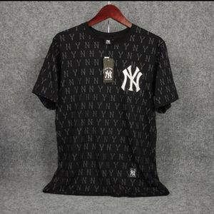 Kaos Pria lengan pendek full print T-shirt NY Premium
