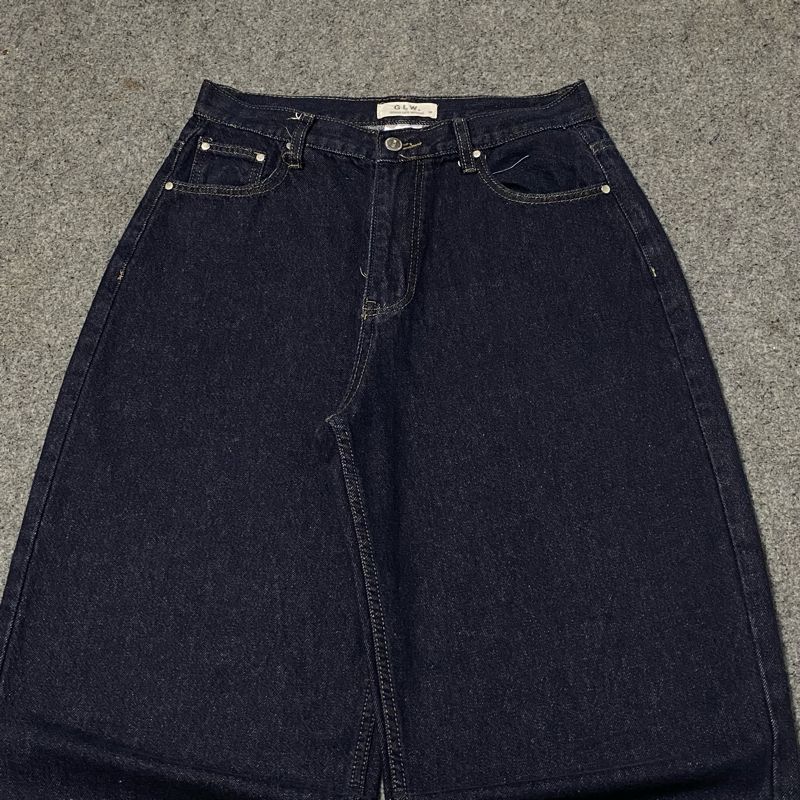 GLW BAGGY RAW DENIM DARK INDIGO, foto 5