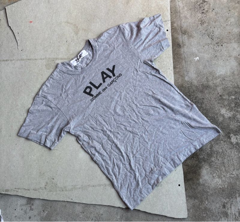 Tshirt Play Comme Des Garcons Colour Gray, foto 4