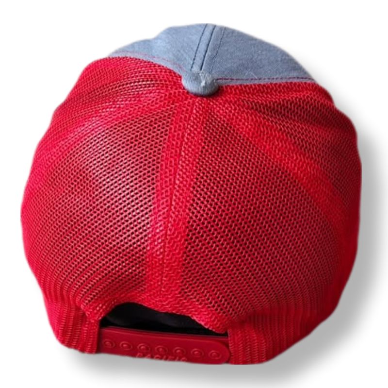 Casual Hat Pria red gray, foto 2