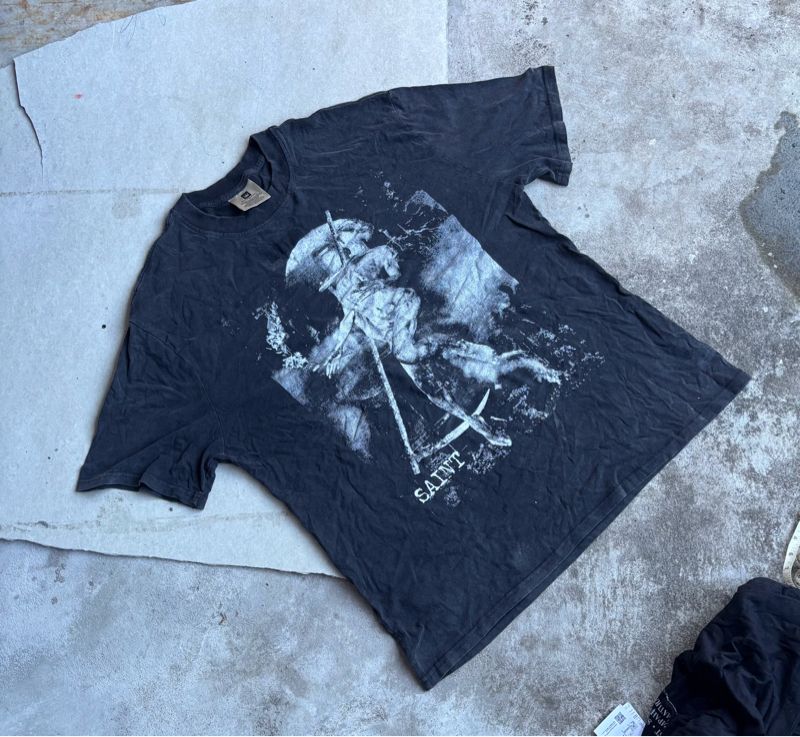 Tshirt Saint Michael Cho Colour Black, foto 2