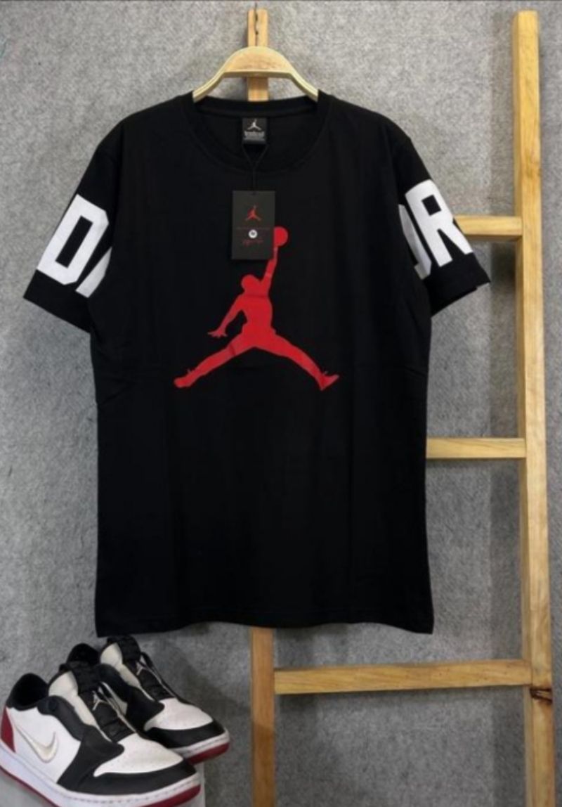 Kaos T-shirt Air Jordan Side hitam premium