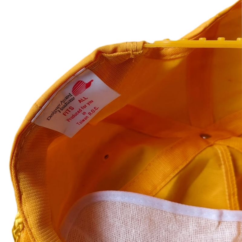 Vintage Casual Hat Pria yellow, foto 3