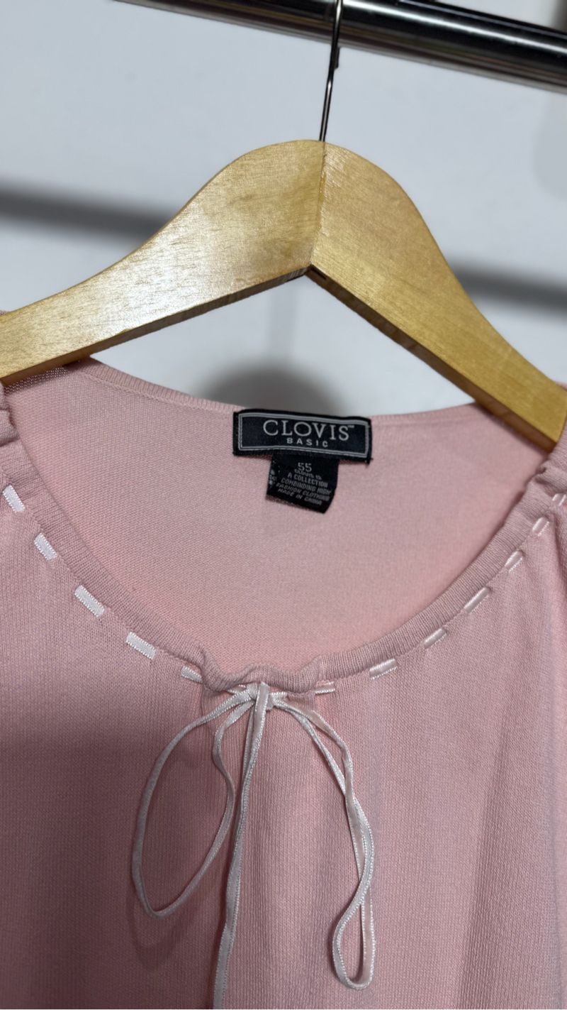 Blus rajut lengan balon, foto 2