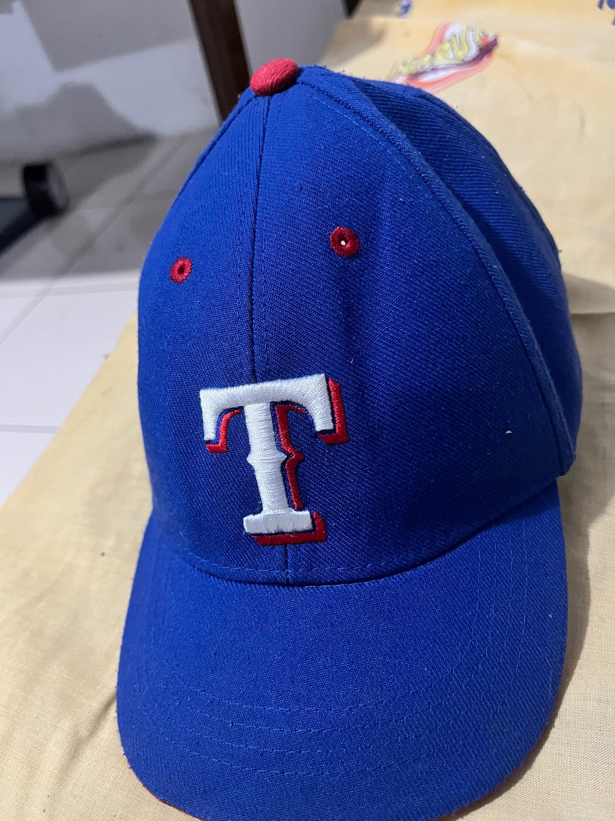 Sportswear Hat Pria red blue