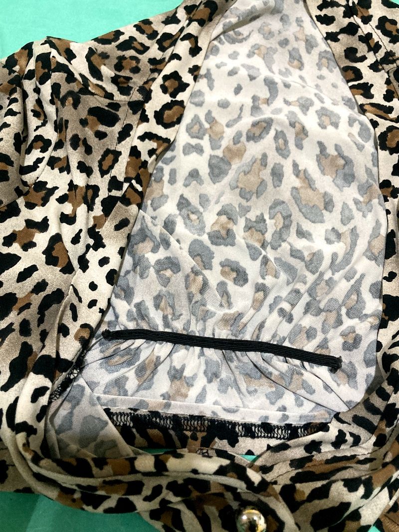 Leopard Crop Top, foto 3