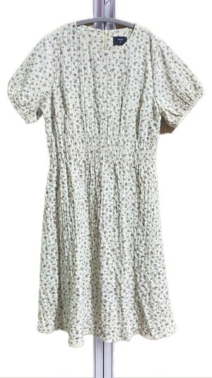 Floral mint dress