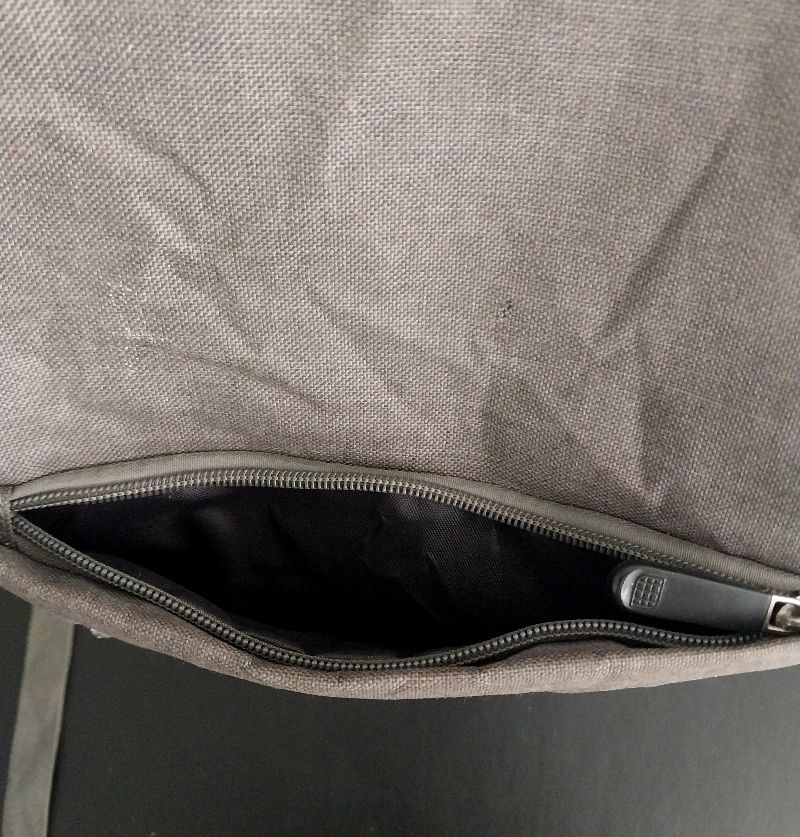 Tas bagpack ransel laptop abu, foto 6