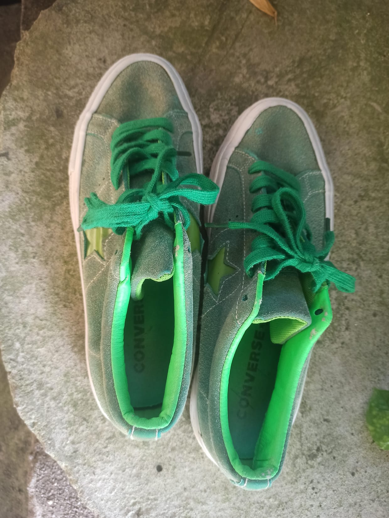 Converse Casual Sneakers Pria green, foto 2