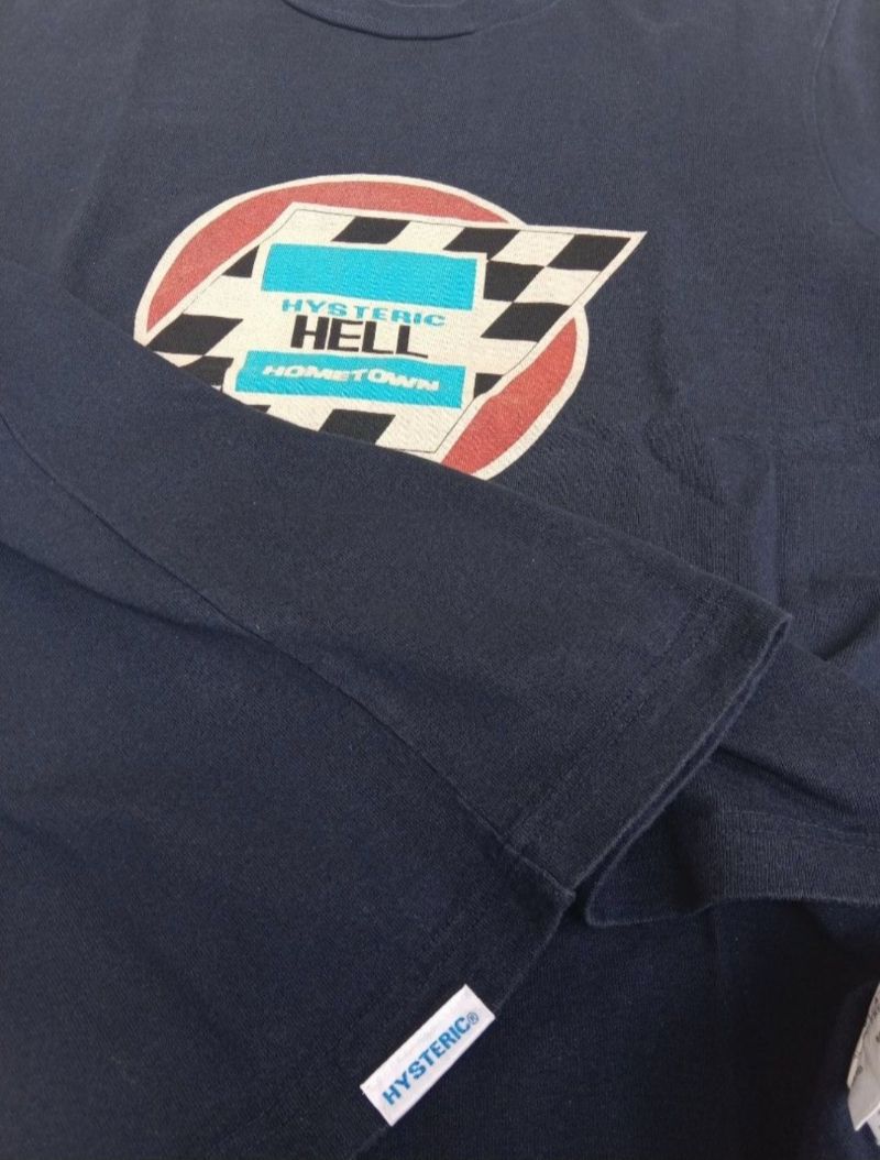 Hysteric Hell Hometown T-Shirt Navy, foto 5