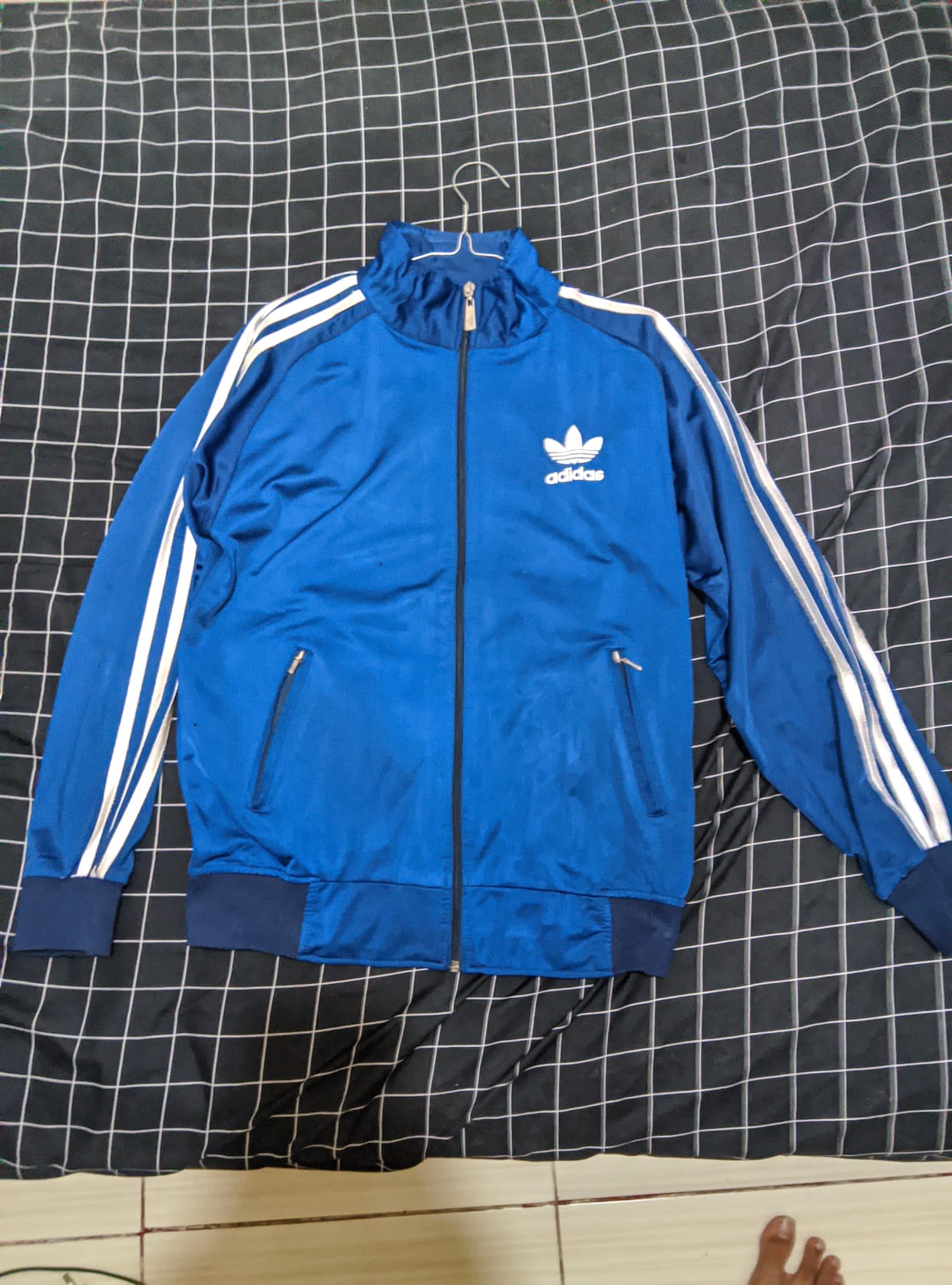 Adidas Sportswear Casual Track jacket Pria blue