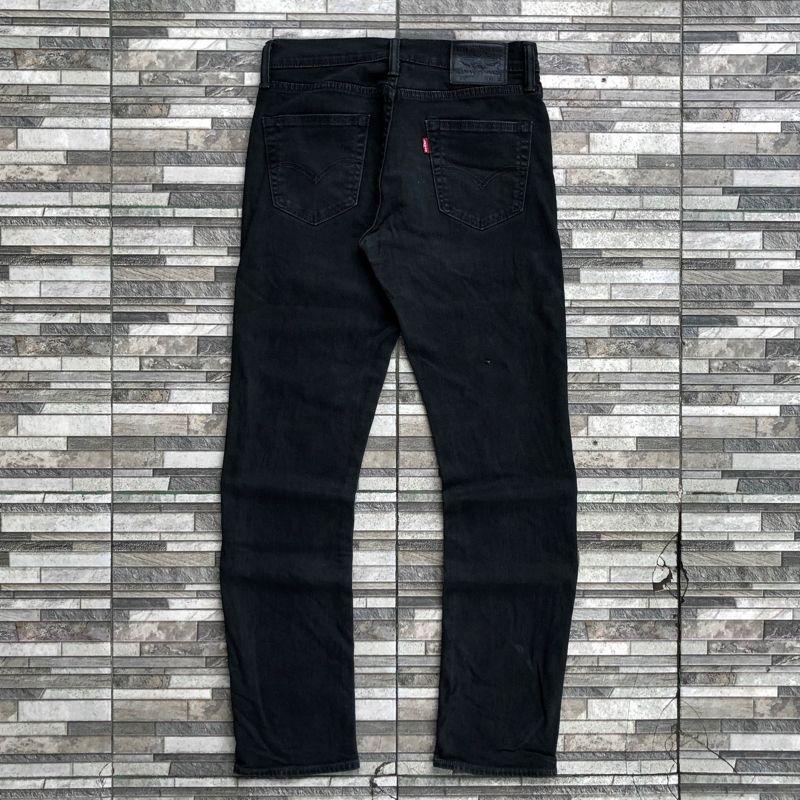 LEVI'S LOT. 511 SLIM FIT SOLID BLACK JEANS, foto 3