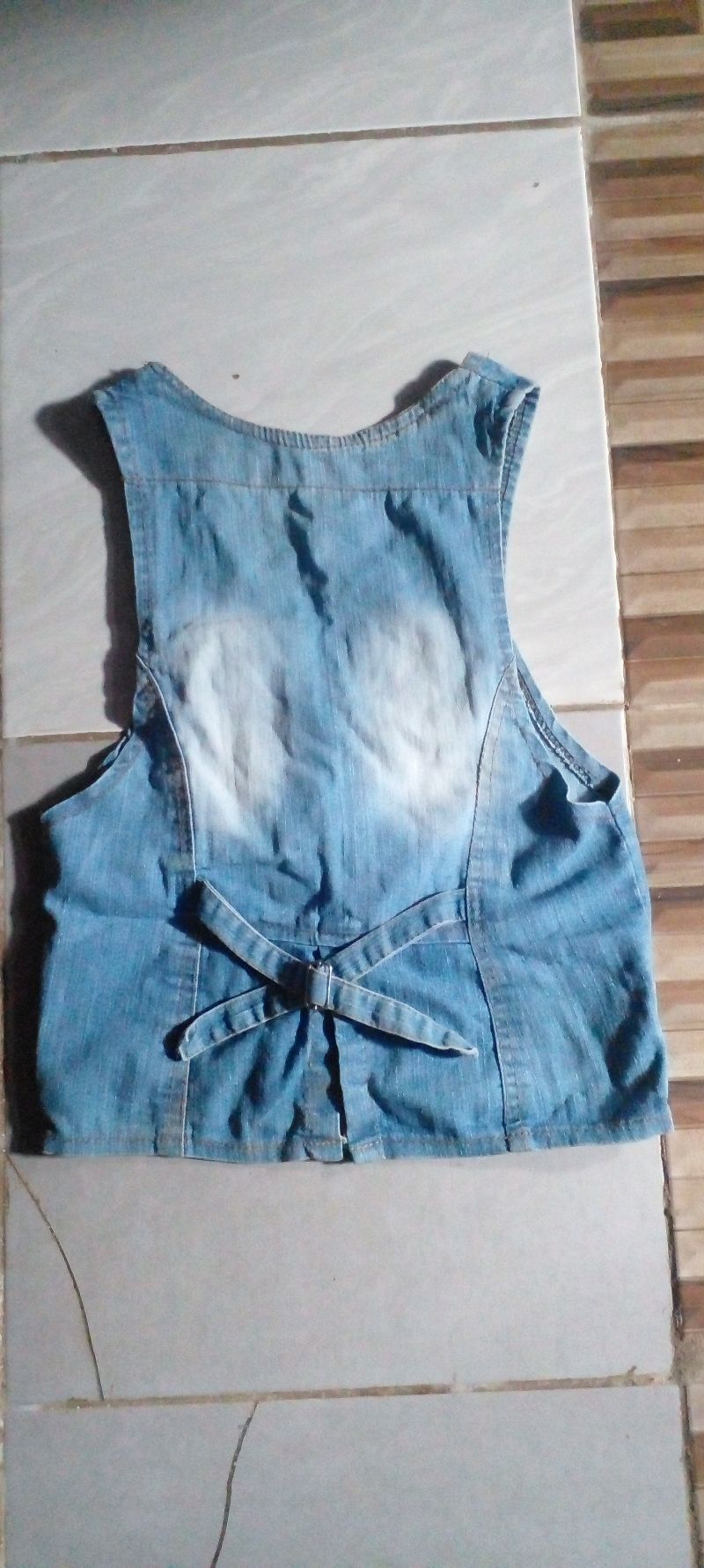 Rompi jeans crop, foto 2