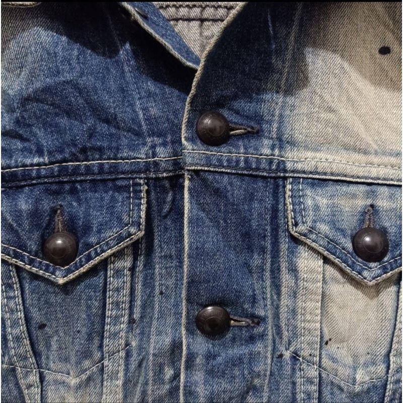 VANQUISH Tokyo Japan Trucker Denim Jacket, foto 5