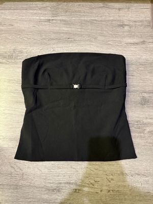 zara backless top