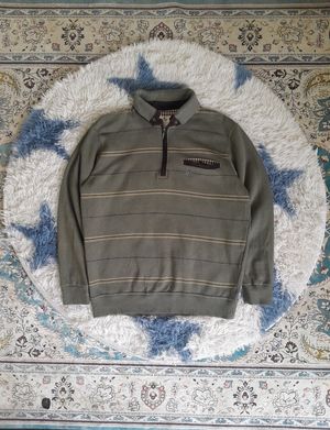 Sweater Nicole Morrison Half Zip Stripe
