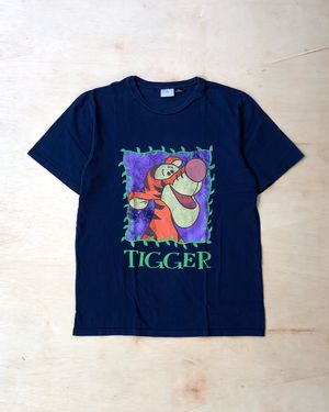 Disney Vintage Casual T-shirt Pria navy