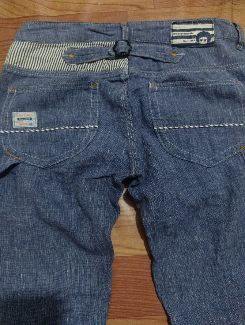 Betty Smith Carpenter Buckle Back Pants, foto 6