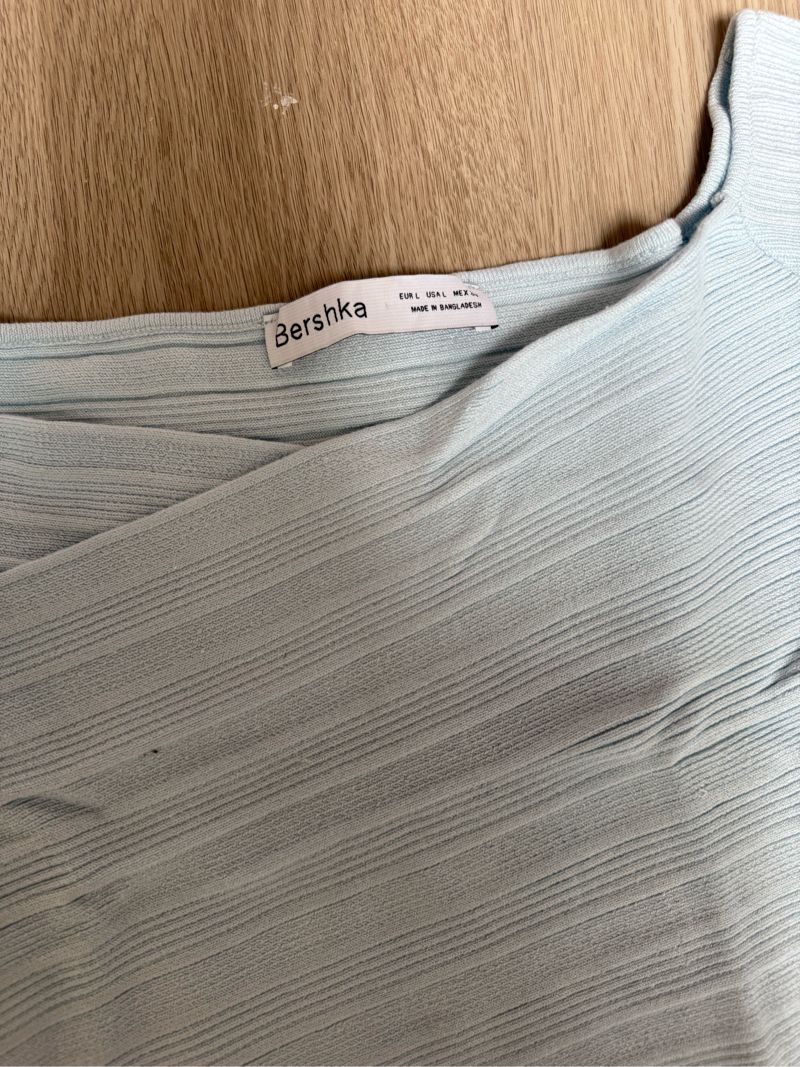 bershka blue top, foto 2