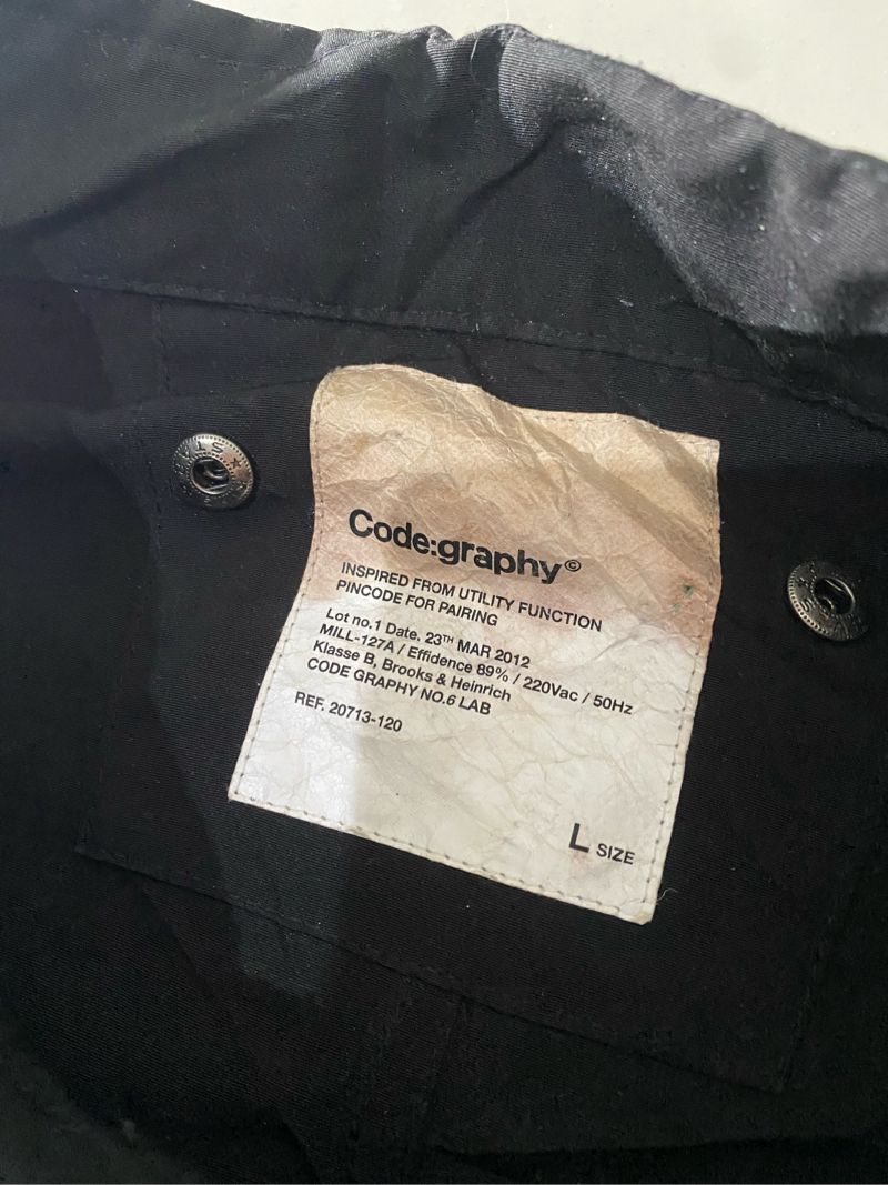 Jacket parka art yohjiyamamoto, foto 2