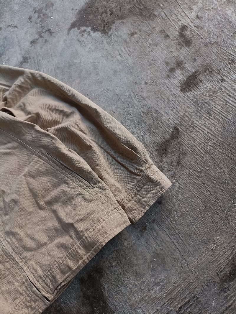 Work Jacket Duck Canvas Cream, foto 4