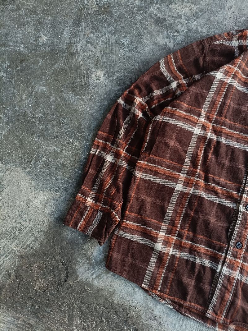Kemeja Flanel Uniqlo, foto 3