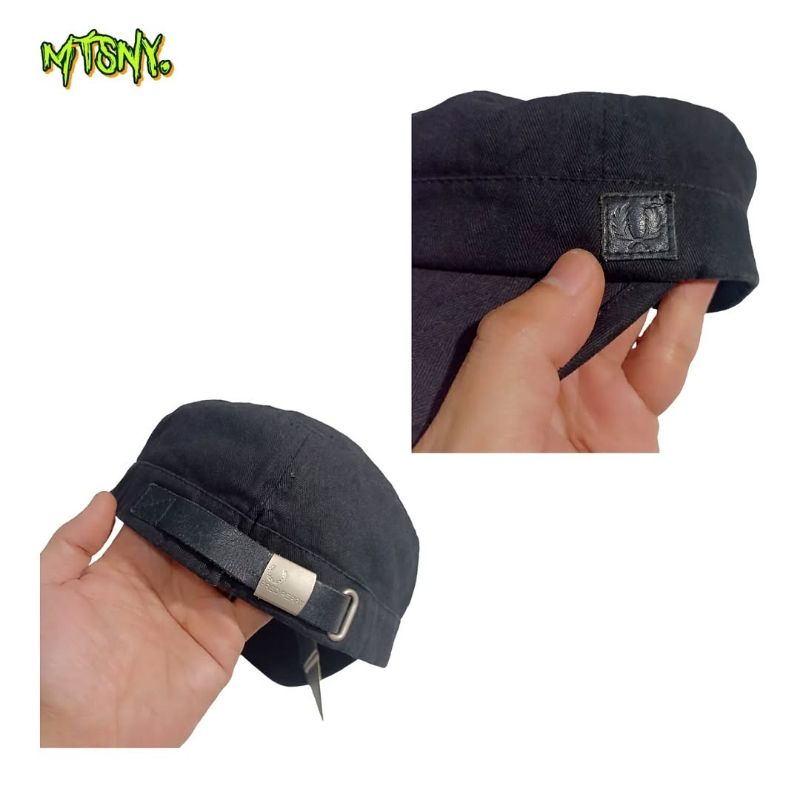 Topi Army Militer Commando Driver Cap Fred Perry x Failswort, foto 3