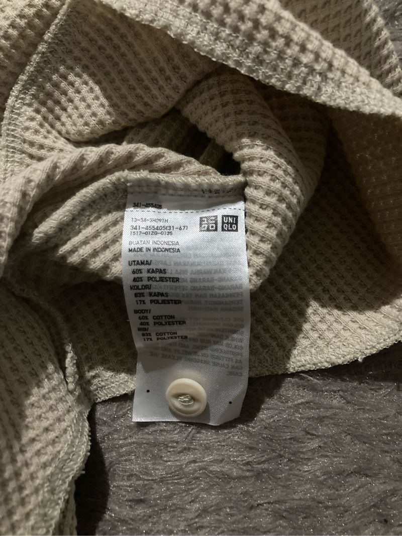 Longsleeve UNIQLO wafle, foto 5
