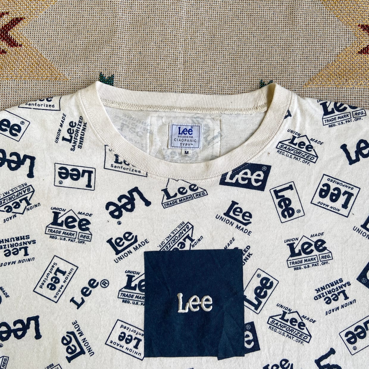 Lee Casual T-shirt Pria white, foto 4