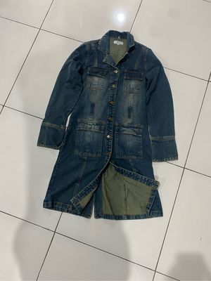 Jacket denim art yohjiyamamoto