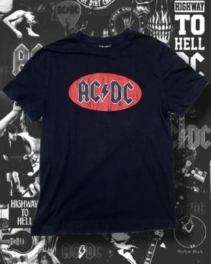 KAOS BAND MERCH OFFICIAL ACDC SIZE S to M