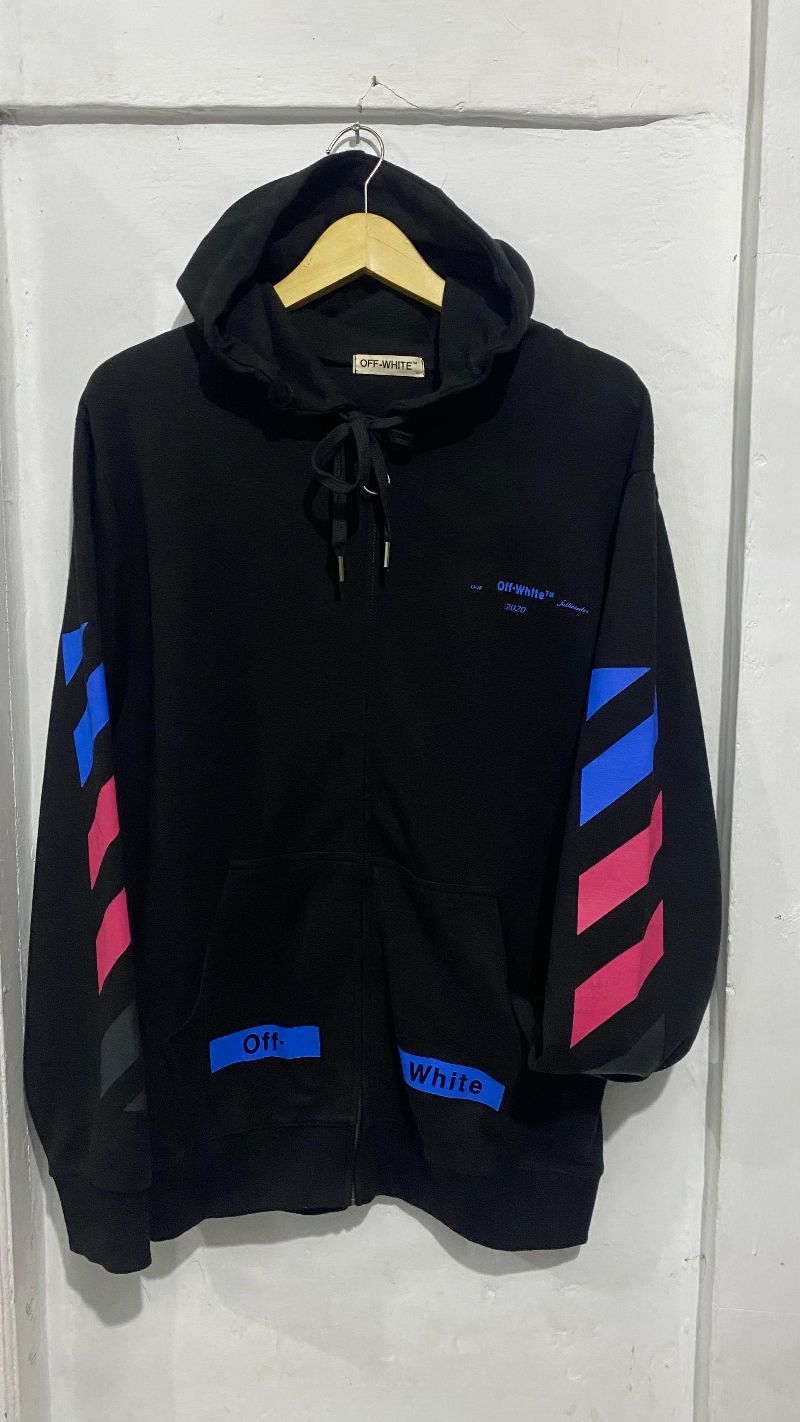 Zip hoodie Off White Gradient Arrow, foto 4