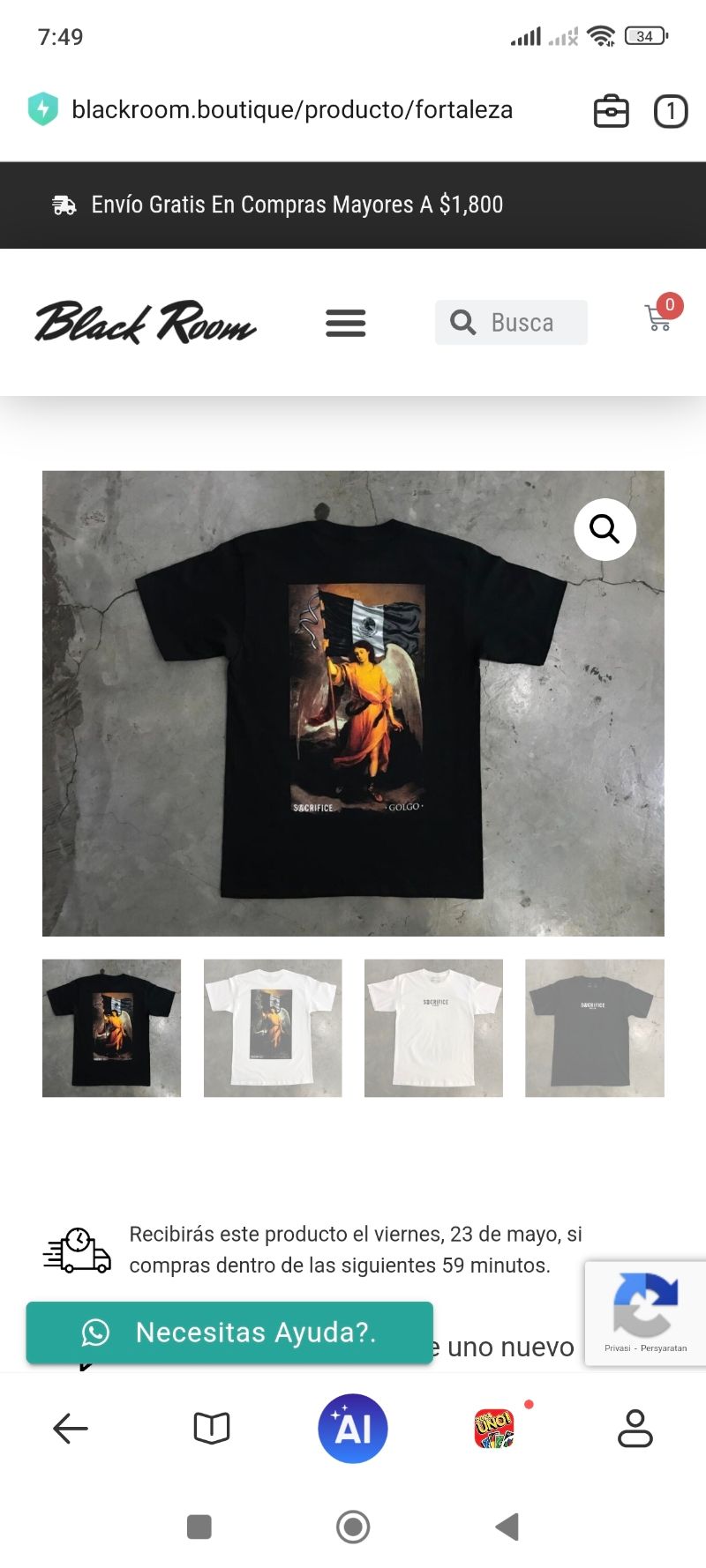 Kaos Sacrifice x Golgo, foto 2