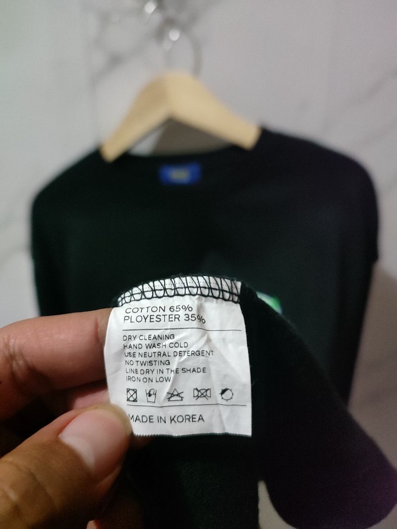 Kaos Longsleeve Order Please Motif Flame Hitam, foto 7